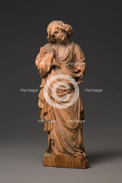St. John the Evangelist, probably from a Crucifixion Group, ca. 1420. Creator: Unknown.