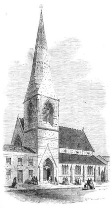 St. John the Evangelist, St. George's-in-the-East, 1869. Creator: Unknown