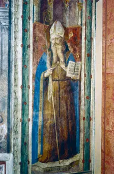 St John Chrysostom mid 15th century. Artist: Fra Angelico