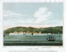 St John d'Acre, Palestine, 1825.Artist: Letitia Byrne
