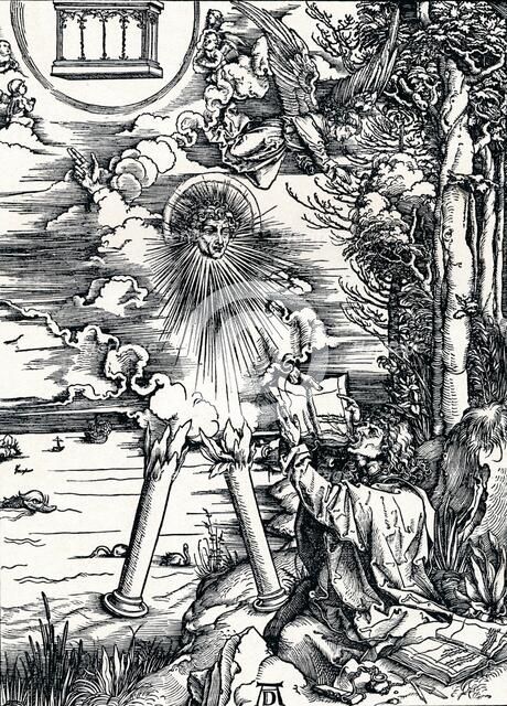 'St John Devouring the Book', 1498 (1906). Artist: Albrecht Durer.