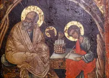 St John dictating to Prochorus, 17th Century