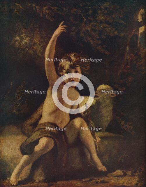 'St. John in the Wilderness', c1776. Artist: Sir Joshua Reynolds.