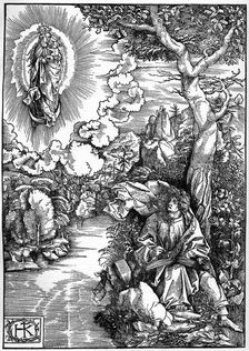 St John in Patmos, 1903.Artist: Hans von Kulmbach