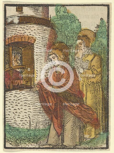 St. John in Prison, from Das Plenarium, 1517. Creator: Hans Schäufelein the Elder.