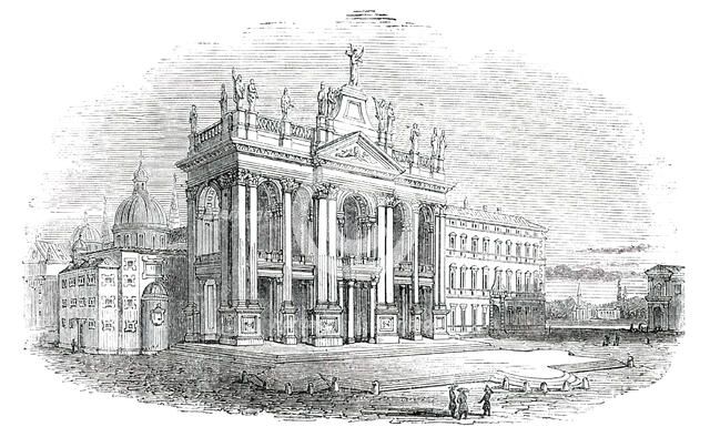 St. John Lateran - Rome, 1850. Creator: Unknown.