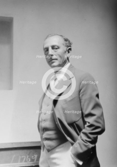 St. John, Louis, Mr., portrait photograph, 1927 Creator: Arnold Genthe.