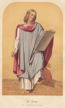 St. John mid-late 19th century. Creator: Unknown