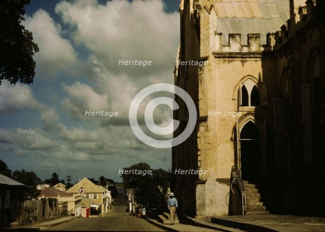 St. John's Anglican Church, King Street, St. Croix, Virgin Islands, 1941. Creator: Jack Delano.