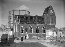 St John's Church, Halley Street, Limehouse, London, 1940-1944. Artist: Herbert Felton