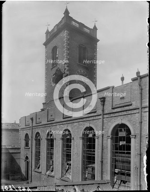 St John's Church, High Street Deritend, Deritend, Birmingham, 1941. Creator: George Bernard Mason.
