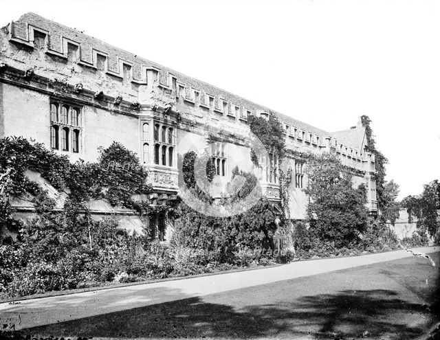 St John's College, Canterbury Quad, Oxford, Oxfordshire, 1870. Artist: Henry Taunt
