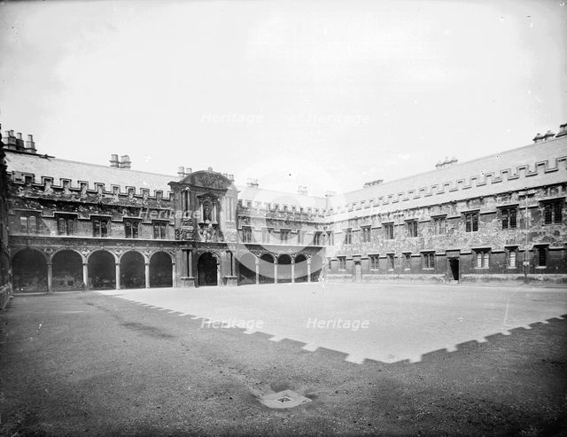 St John's College, Canterbury Quad, Oxford, Oxfordshire, 1885.  Artist: Henry Taunt