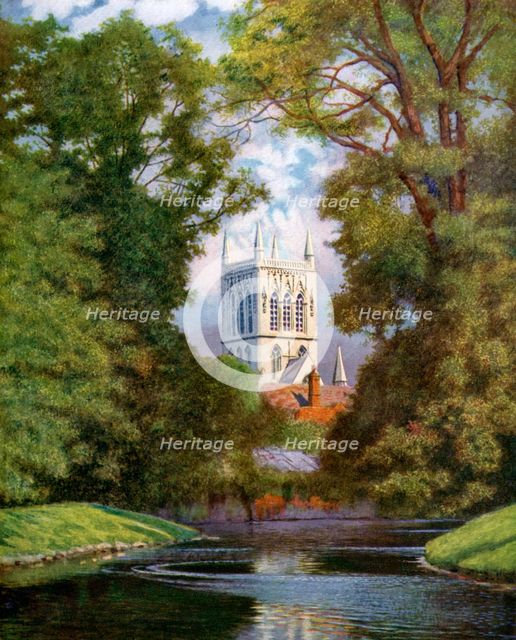 'St John's College Chapel', Cambridge, 1924-1926. Artist: FC Varley