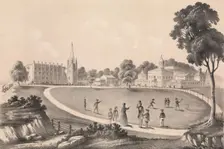 St. John's College Fordham, New York, 1846-51. Creator: William Rodrigue
