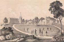 St. John's College Fordham, New York, 1846-51. Creator: William Rodrigue