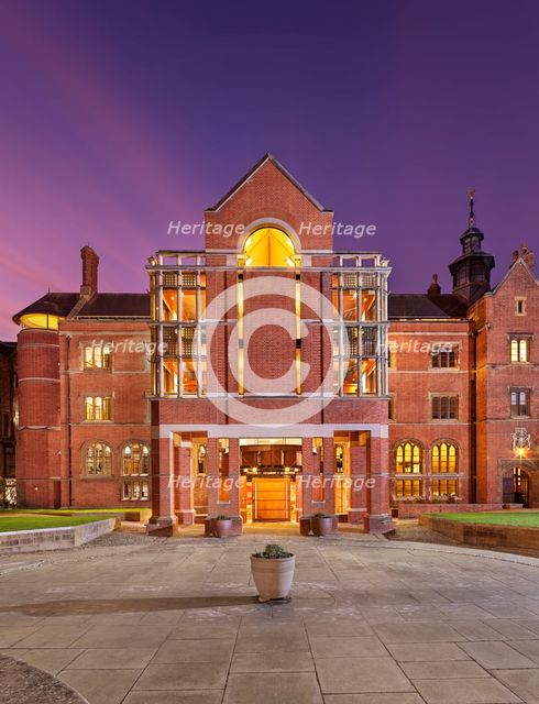 St John's College, Library, Cambridge, Cambridgeshire, 2022. Creator: James O Davies.