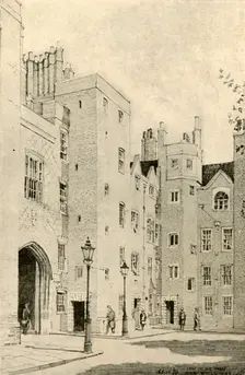 St. John's Gateway, Clerkenwell 1928. Creator: Unknown