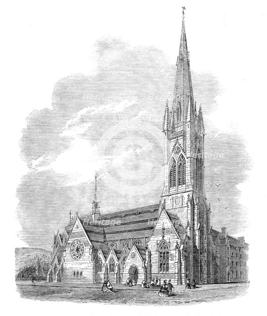 St. John's Roman Catholic Church, South Parade, Bath, 1864. Creator: Unknown.