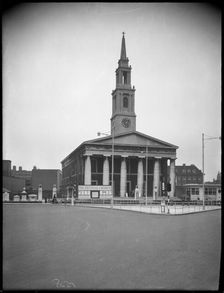St John's Church, Waterloo Road, Lambeth, London, 1951. Creator: Campbell's Press Studios Limited