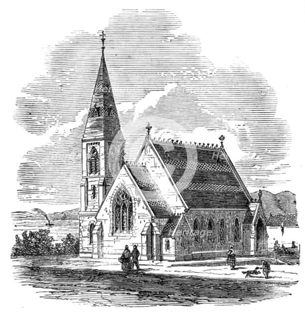St. John's Episcopal Church, Oban, Argyleshire, 1864. Creator: Unknown.