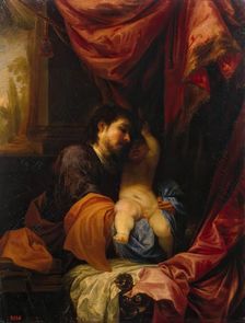 St Joseph and the Infant Christ, 1662. Creator: Juan Antonio de Frias y Escalante