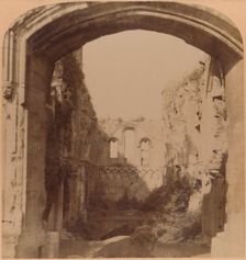 St. Joseph's Chapel, Glastonbury Abbey (6th Century) 1900. Creator: Underwood & Underwood