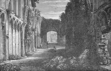 St. Joseph's Chapel, Interior, Looking East Glastonbury Abbey, c1880, (1897). Artist: Alexander Francis Lydon
