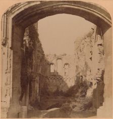 St. Joseph's Chapel, Glastonbury Abbey (6th Century) 1900. Creator: Underwood & Underwood