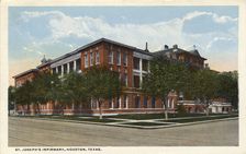 St Joseph's Infirmary, Houston, Texas, USA, 1918