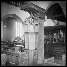 St James Church, Swimbridge, North Devon, Devon, 1940-1962. Creator: Ethel Booty