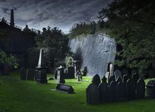 St James Gardens, Hope Street, Liverpool, 2020. Creator: Alun Bull