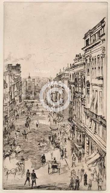 St. James Street. Creator: James McNeill Whistler (American, 1834-1903).