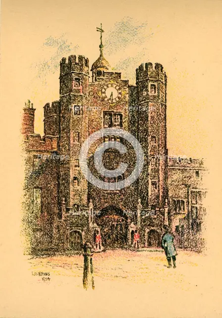 'St. James' Palace', 1924. Creator: L A Hayes.