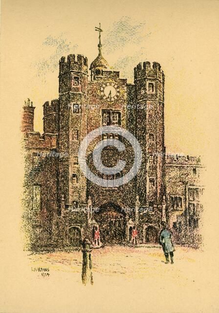 'St. James' Palace', 1924. Creator: L A Hayes.