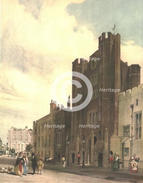 St James Palace. Creator: Thomas Shotter Boys.