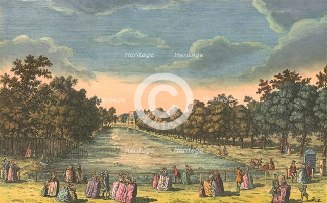 St James Park & Buckingham House, c1763.  Creator: Unknown.