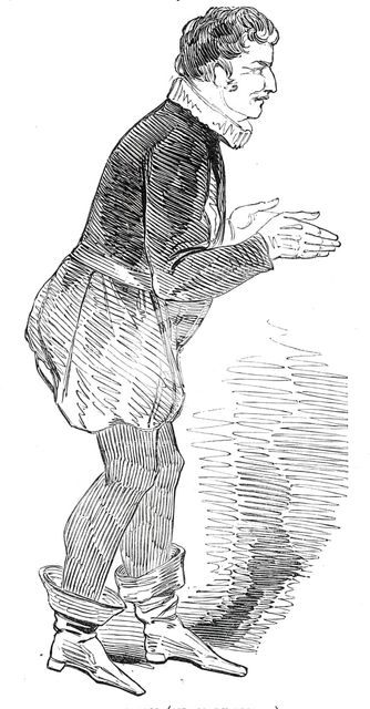 St. James's Theatre - The Amateurs - Brainworm, (Mr. Mark Lemon), 1845. Creator: Unknown.