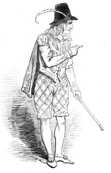 St. James's Theatre - The Amateurs - Master Stephen, (Mr. Douglas Jerrold), 1845. Creator: Unknown