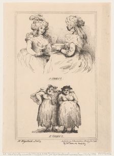 St James's and St Giles's, 1792., 1792. Creator: Thomas Rowlandson