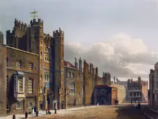 St James's Palace, London, 1819. Creator: Richard Reeve