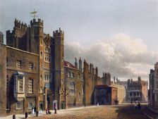 St James's Palace, London, 1819. Creator: Richard Reeve