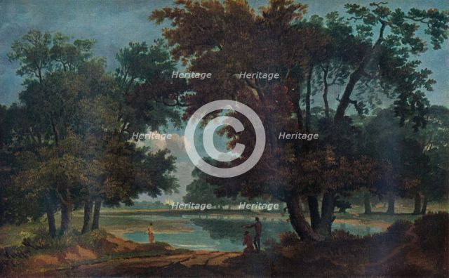 'St James's Park', c1800. Artist: Richard Westall.