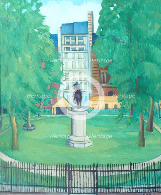 St James's Square, 1939. Creator: Stanislawa Karlowska.