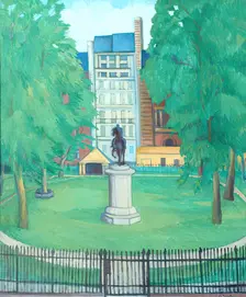 St James's Square, 1939. Creator: Stanislawa Karlowska
