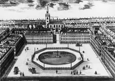 St James's Square, London, c1725. Creator: Sutton Nicholls