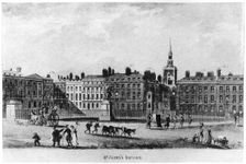 St James's Square, London, c18th century (1907)