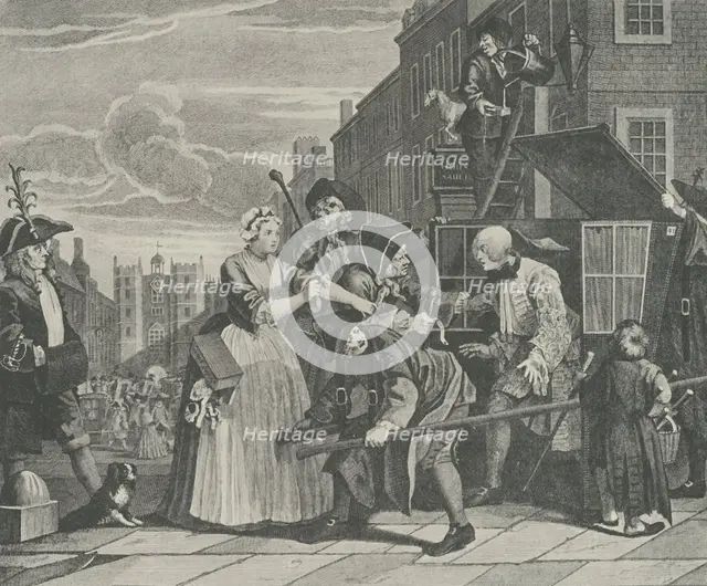 'St. James's Street', 18th century, (1925).  Creator: Unknown.