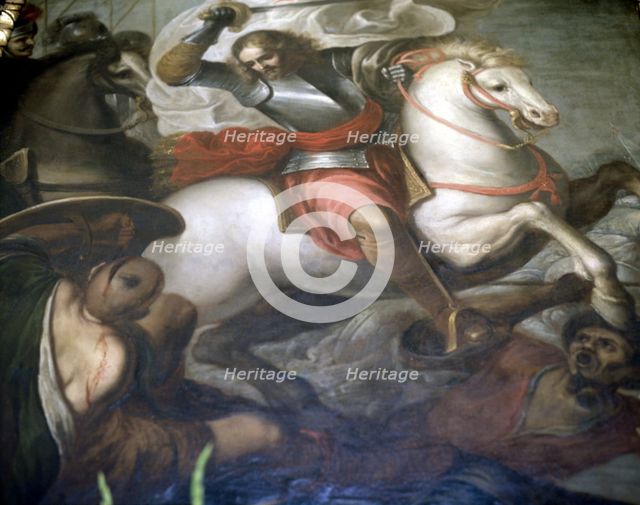 St. James 'the Major'. Disciple of Jesus and one of the 12 Apostles. Image of St. James in the Ba…
