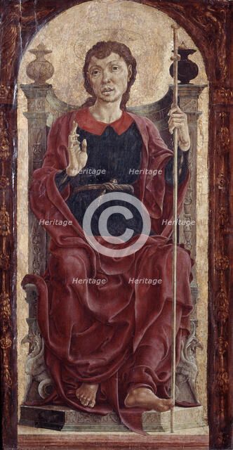 'St James the Great', 1475. Artist: Cosmè Tura
